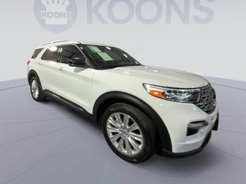 Oxford White 2020 Ford Explorer Limited