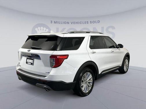 Oxford White 2020 Ford Explorer Limited