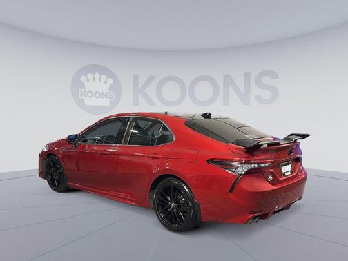 Supersonic Red 2021 Toyota Camry XSE