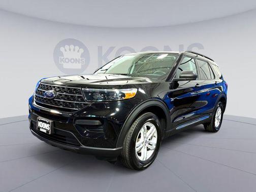 AGATE BLACK METALLIC 2023 Ford Explorer XLT