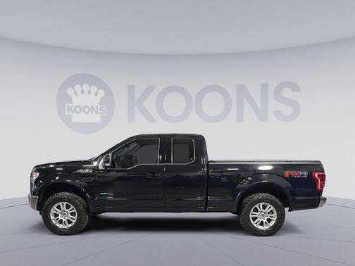 Shadow Black 2016 Ford F-150 Lariat