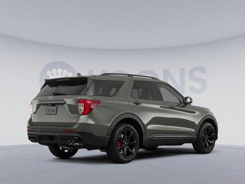 FORGED GREEN METALLIC 2022 Ford Explorer Limited