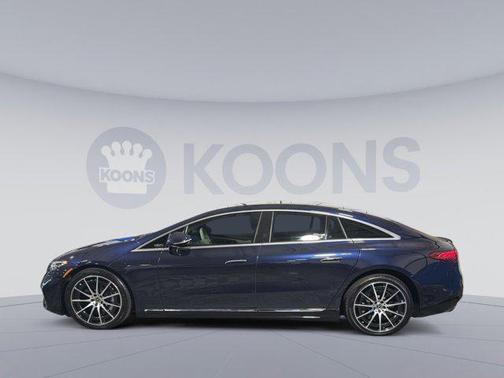 Nautical Blue 2022 Mercedes-Benz EQS 580 4MATIC