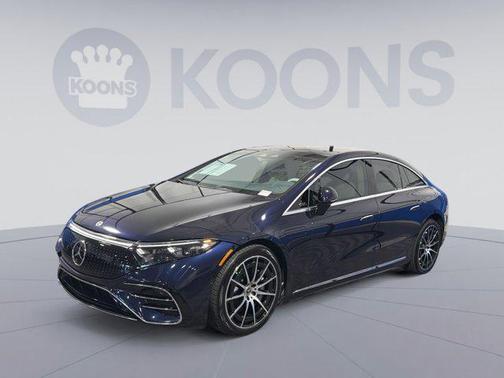 Nautical Blue 2022 Mercedes-Benz EQS 580 4MATIC