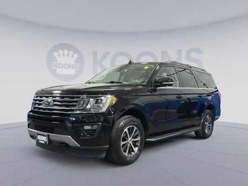 AGATE BLACK METALLIC 2020 Ford Expedition Max XLT