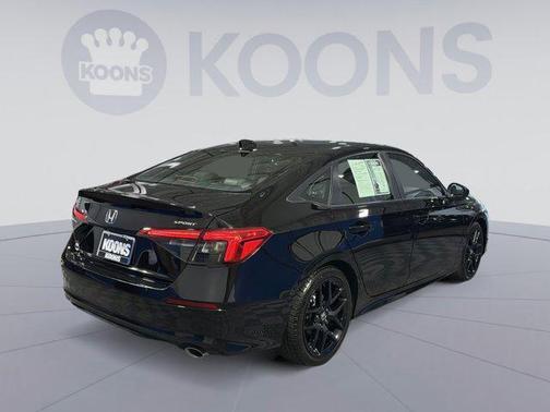 Crystal Black Pearl 2023 Honda Civic Sport