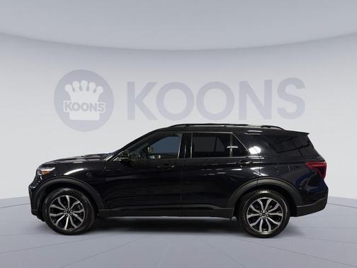 Agate Black Metallic 2020 Ford Explorer ST