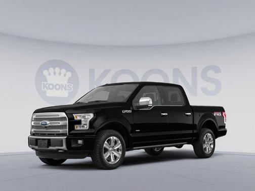 SHADOW BLACK 2017 Ford F-150 Platinum