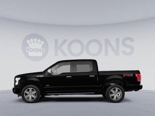 SHADOW BLACK 2017 Ford F-150 Platinum