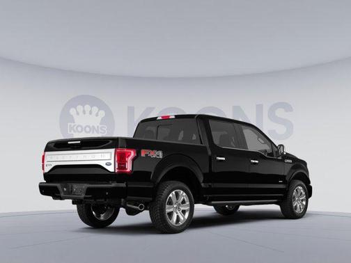 SHADOW BLACK 2017 Ford F-150 Platinum