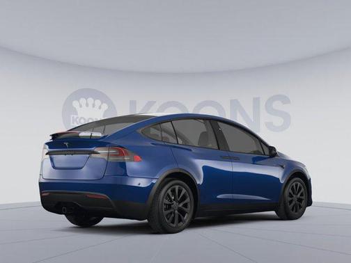 Deep Blue Metallic 2023 Tesla Model X Standard Range