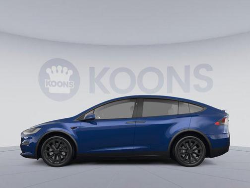 Deep Blue Metallic 2023 Tesla Model X Standard Range