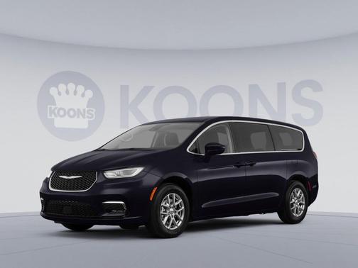 Brilliant Black Crystal Pearlcoat 2023 Chrysler Pacifica Touring L