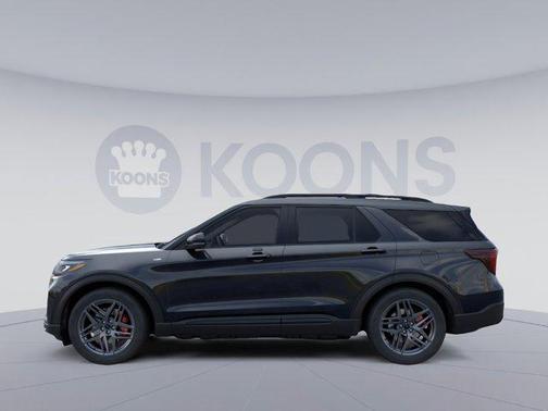 Agate Black Metallic 2026 Ford Explorer ST-Line
