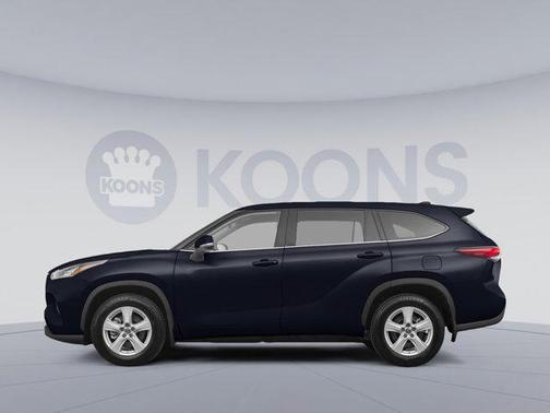 Midnight Black Metallic 2023 Toyota Highlander L
