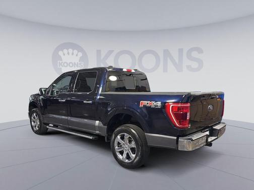 Antimatter Blue Metallic 2022 Ford F-150 XLT