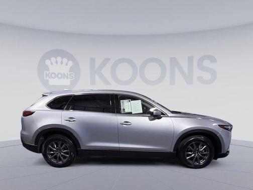 Sonic Silver Metallic 2023 Mazda CX-9 Touring