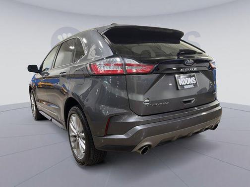 CARBONIZED GRAY 2022 Ford Edge Titanium
