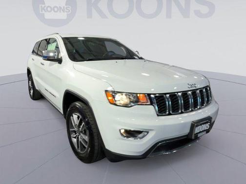 Bright White Clearcoat 2021 Jeep Grand Cherokee Limited