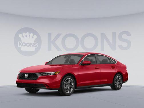 Radiant Red Metallic 2024 Honda Accord EX