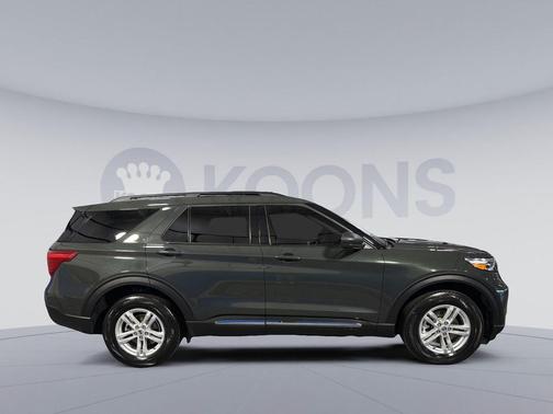 Green Metallic 2024 Ford Explorer XLT