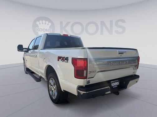 WHITE PLATINUM MET TRI-COAT 2019 Ford F-150 King Ranch