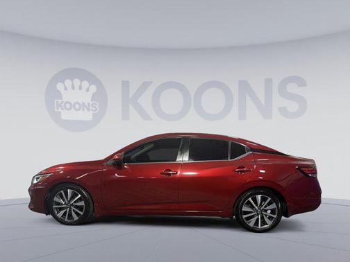 Scarlet Ember Tintcoat 2021 Nissan Sentra SV