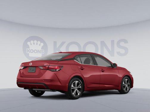 Scarlet Ember Tintcoat 2021 Nissan Sentra SV