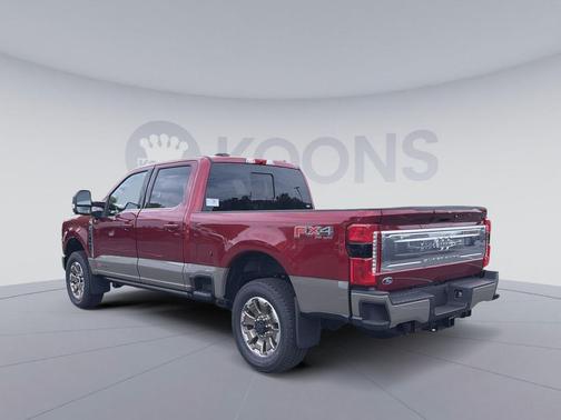 Ruby Red Metallic Tinted Clearcoat 2026 Ford F-350 King Ranch
