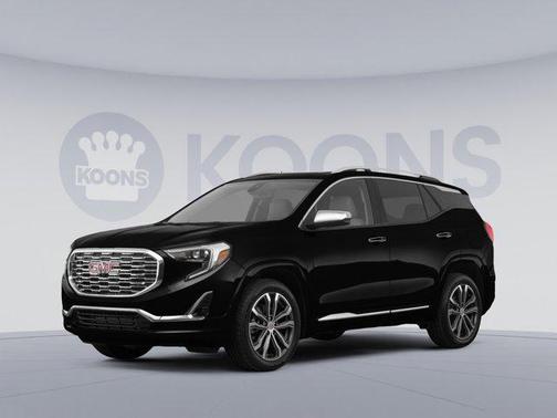 Ebony Twilight Metallic 2018 GMC Terrain Denali