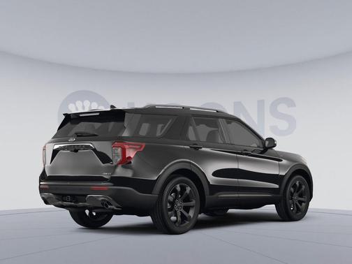 AGATE BLACK METALLIC 2023 Ford Explorer XLT