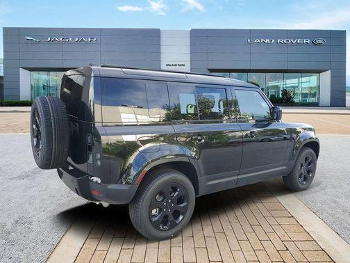 Santorini Black Metallic 2026 Land Rover Defender P300 S