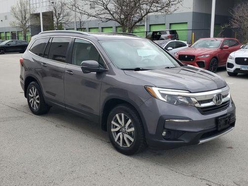 Gray 2021 Honda Pilot AWD Black Edition