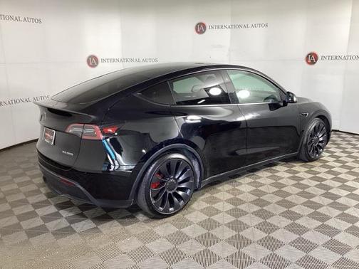 Solid Black 2024 Tesla Model Y Performance Dual Motor All-Wheel Drive
