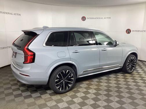 Vapour Grey Metallic 2026 Volvo XC90 Plug-In Hybrid Ultra, T8 AWD, Electric/Gasoline, Bright, 7 Seats