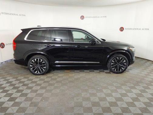 Onyx Black Metallic 2026 Volvo XC90 Plus, B6 AWD Gas (mild hybrid), Gasoline, Bright, 7 Seats