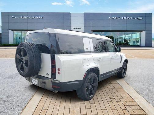 White 2023 Land Rover Defender 130 X-Dynamic SE