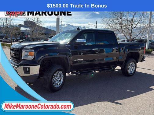 Onyx Black 2015 GMC Sierra 1500 SLE
