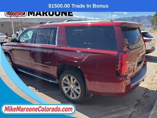 Siren Red Tintcoat 2016 Chevrolet Suburban LTZ