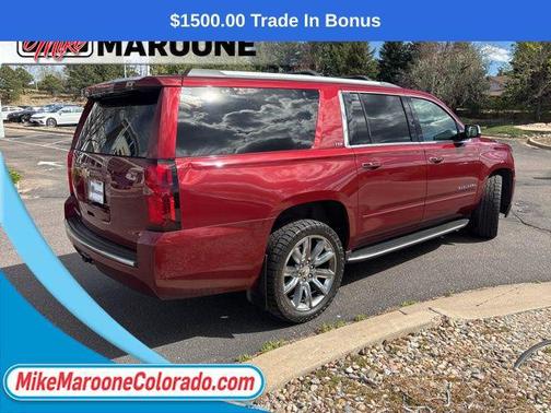 Siren Red Tintcoat 2016 Chevrolet Suburban LTZ