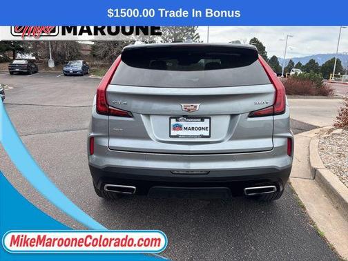 Argent Silver Metallic 2024 Cadillac XT4 Premium Luxury