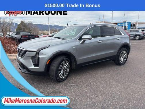 Argent Silver Metallic 2024 Cadillac XT4 Premium Luxury