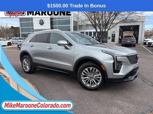 Argent Silver Metallic 2024 Cadillac XT4 Premium Luxury