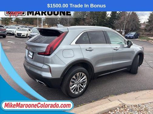 Argent Silver Metallic 2024 Cadillac XT4 Premium Luxury