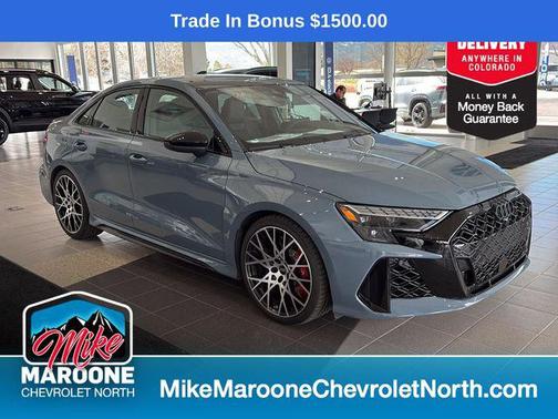 Gray 2025 Audi RS 3 TFSI quattro S tronic