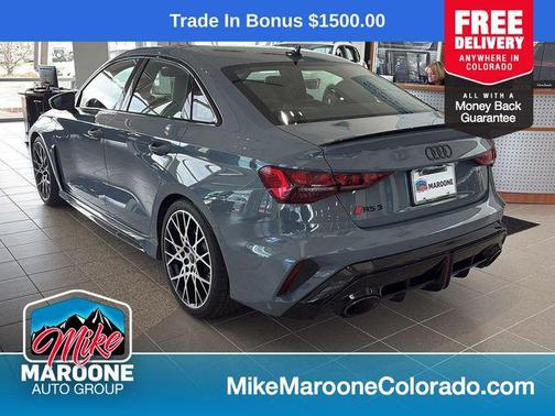 Gray 2025 Audi RS 3 TFSI quattro S tronic