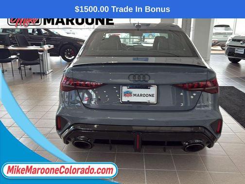 Gray 2025 Audi RS 3 TFSI quattro S tronic