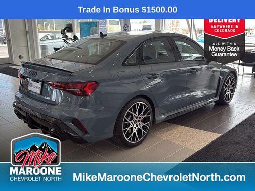 Gray 2025 Audi RS 3 TFSI quattro S tronic