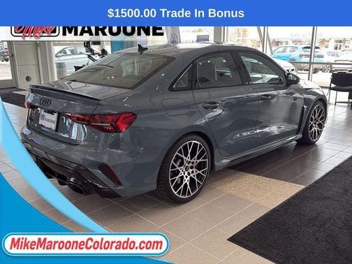 Gray 2025 Audi RS 3 TFSI quattro S tronic