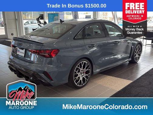 Gray 2025 Audi RS 3 TFSI quattro S tronic